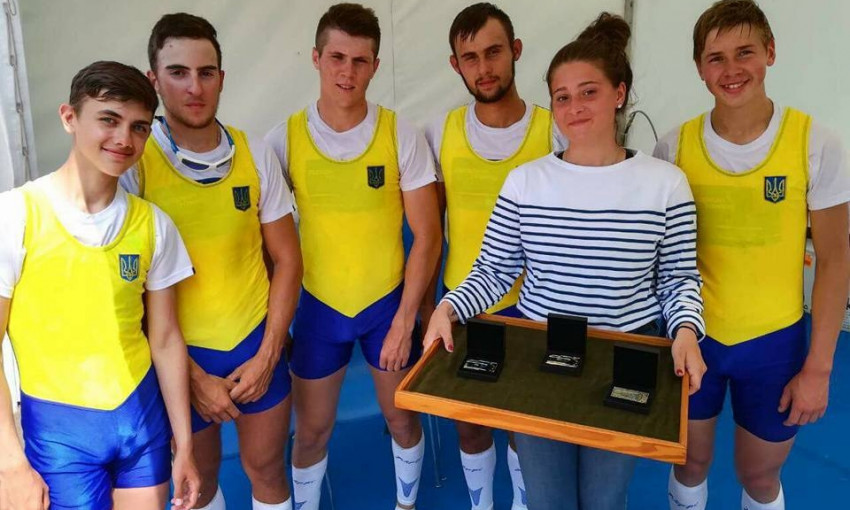 На Чемпионате Европы по академической гребле среди юниоров николаевские гребцы завоевали золотые медали