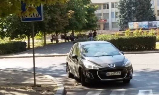 Депутат Веселовская припарковалась на пешеходном, а после чуть не сбила журналиста