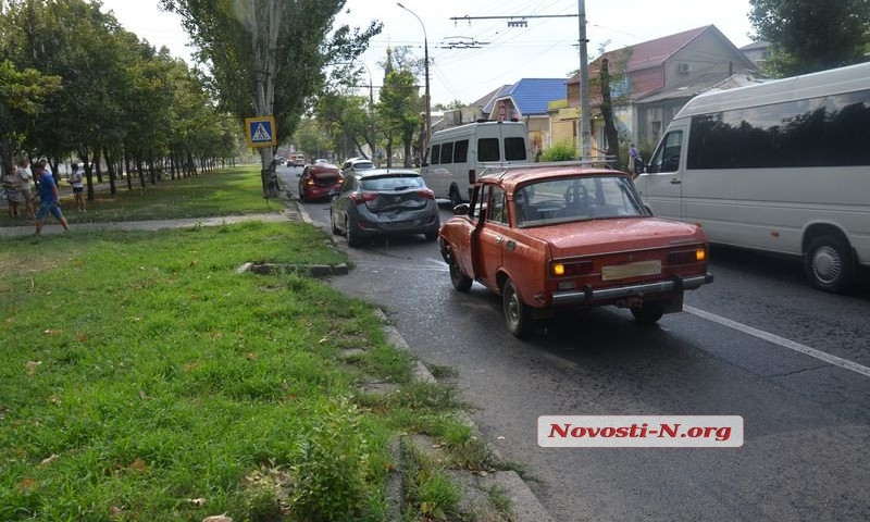 Очередное ДТП на проспекте Центральном в Николаеве