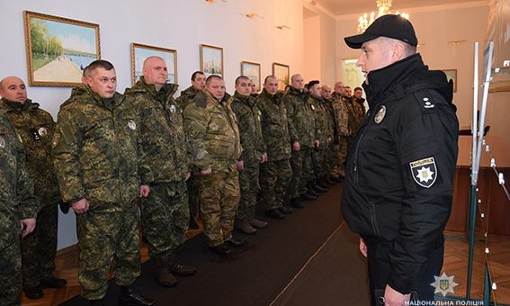 Николаевские полицейские отправились поддерживать общественный порядок в Луганскую область