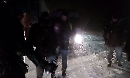 На Николаевщине херсонцы шантажом прорывались через пост перекрытия трассы М-14