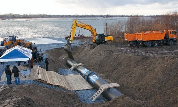 В Николаеве начались работы по прокладке дюкера через реку Южный Буг