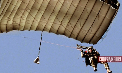 На базе николаевской воинской части прошли испытания новой парашютной системы специального назначения
