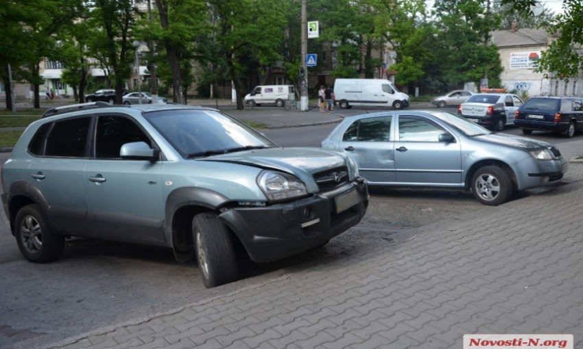 Авария в центре Николаева 