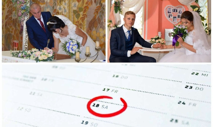 В символический день трех восьмерок Николаев накрыло волной свадеб