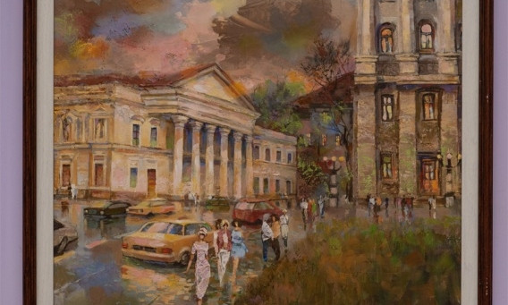 Красивые уголки нашего города оживают на полотнах николаевского художника 