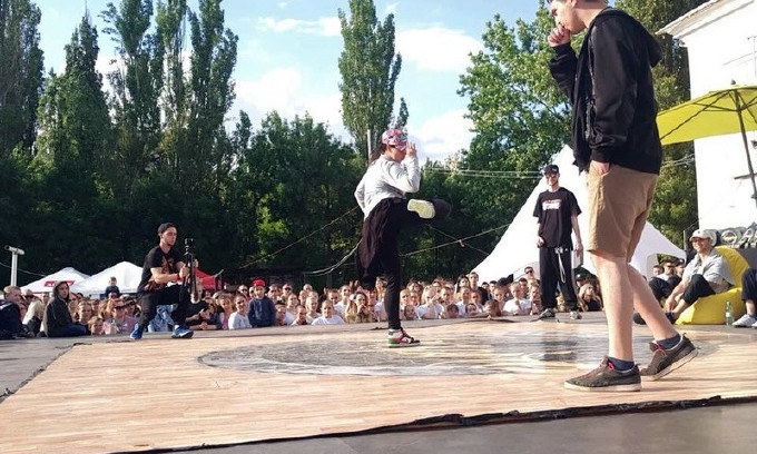 Николаев «качнул» двухдневный фестиваль уличных культур 