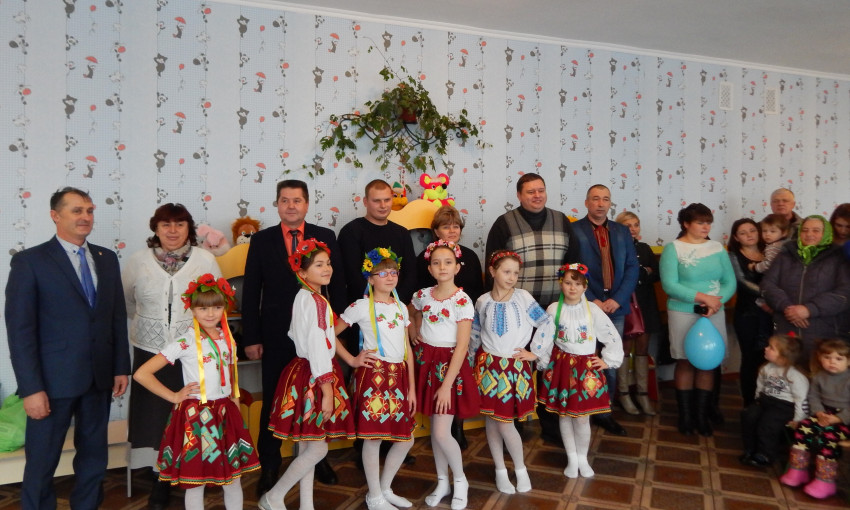 В селе Кривое Озеро открыли новый детский сад