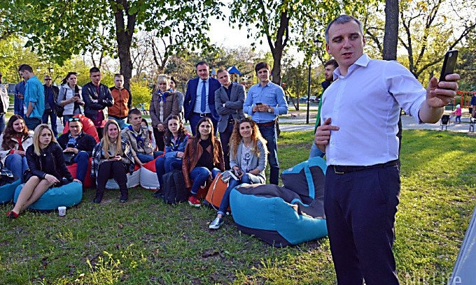 Мэр Николаева снова пообещал установить и запустить уже в этом году фонтан в «Сердце города»