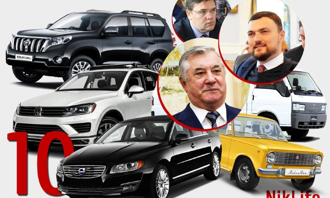 Рейтинг самых дорогих автопарков николаевских нардепов