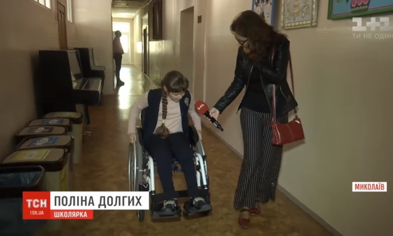 В Николаеве в инклюзивной школе два года не работает лифт за 2 млн из-за одной потерянной детали