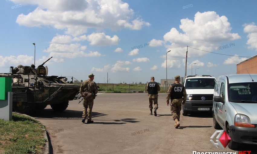 На въездах в Николаев спецслужбы усилили меры безопасности