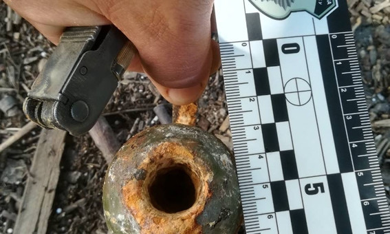 В гаражном кооперативе житель Николаева обнаружил гранату