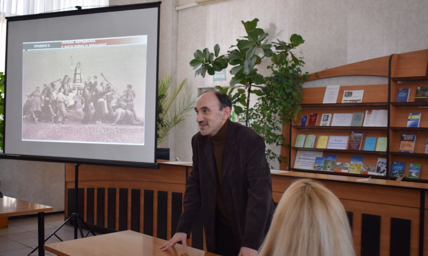 Украинский историк Грицак провел лекцию для студентов николаевской Могилянки