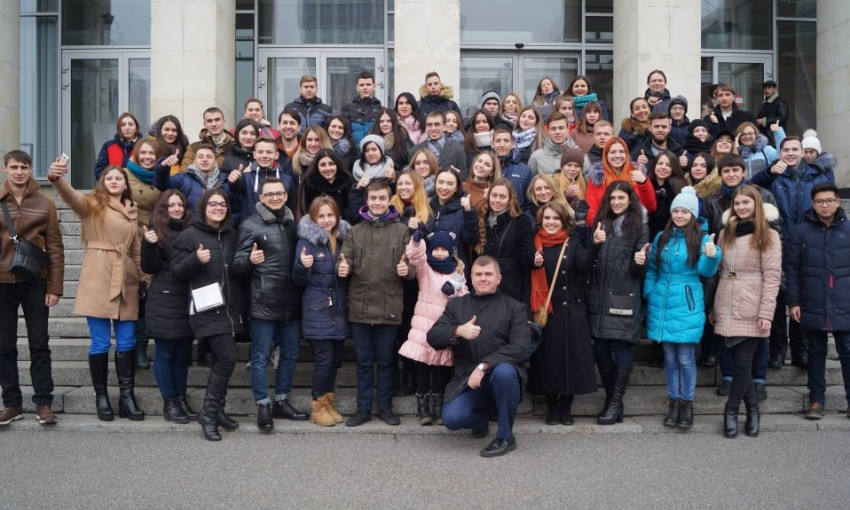 Николаевские студенты посетили Верховную Раду Украины