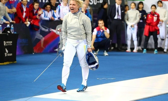 Виктория Москаленко поздравила Ольгу Харлан с победой на Чемпионате Европы