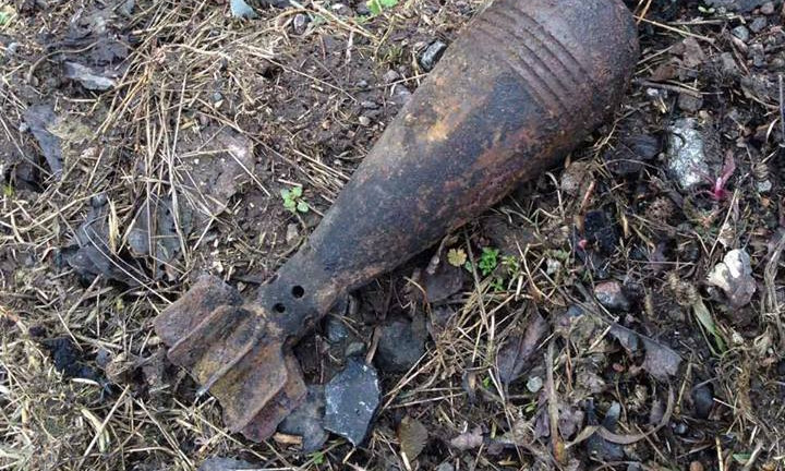 В Очакове местные жители обнаружили две минометные и противопехотную мины