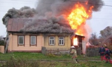 Пожар в жилом доме на Николаевщине