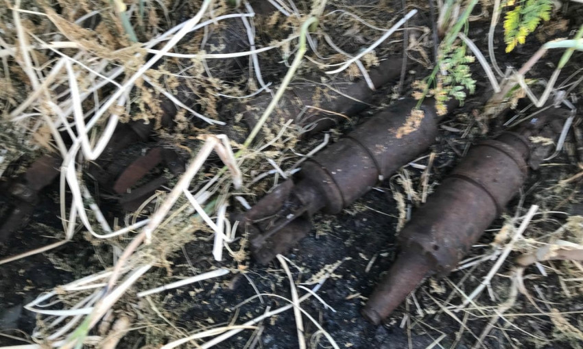 В Николаевской области снова обнаружили шесть артиллерийских снарядов