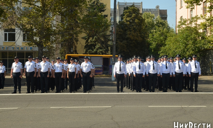 В Николаеве отпраздновали годовщину Национальной полиции Украины