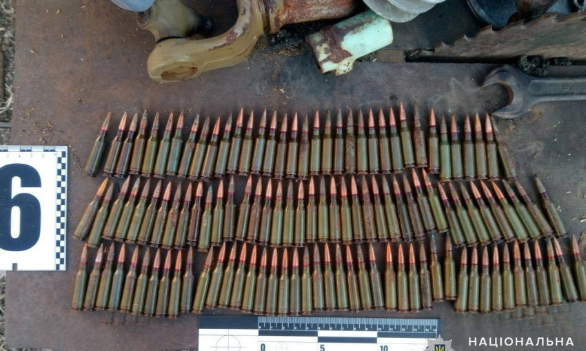 В Доманевском районе правоохранители у вора обнаружили «трофейные» боеприпасы и наркотики