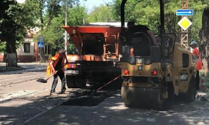 Николевцы возмущены качеством ремонта дороги на улице Потемкинской
