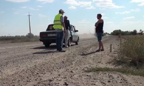 Жители Николаевской области не довольны качеством ремонта на трассе Н-11 