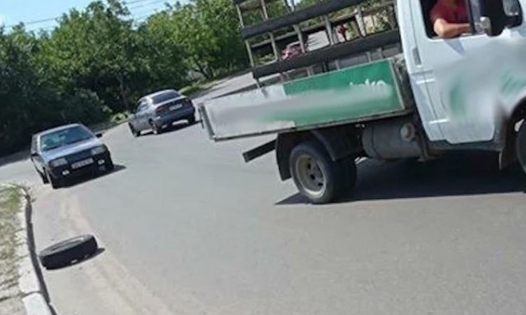 В николаевской маршрутке колеса отпали на ходу