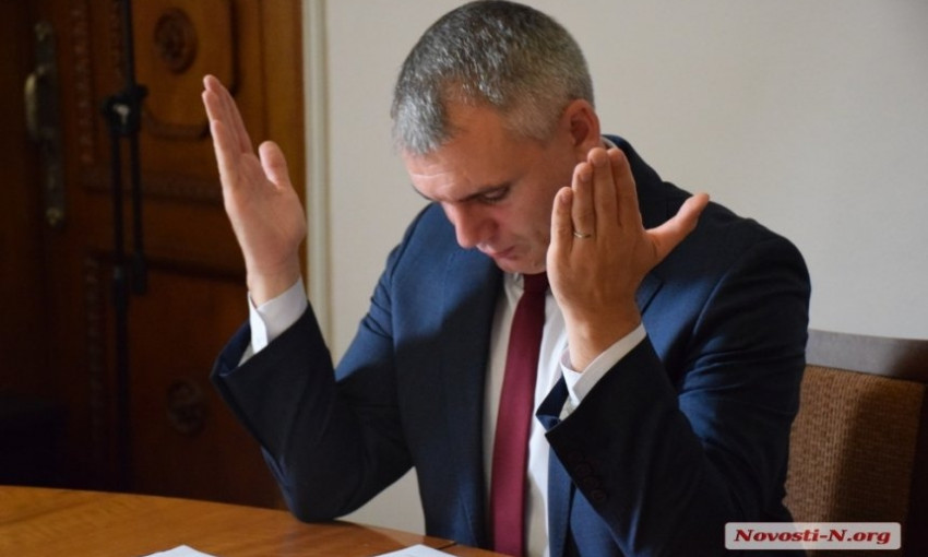 Мэр Николаева Александр Сенкевич созывает на 28 декабря внеочередную 5-ю сессию городского совета 8-го созыва