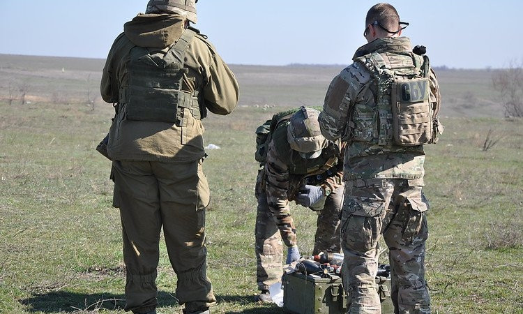 Спецназ СБУ «Альфа» отработал стрельбы на николаевском полигоне