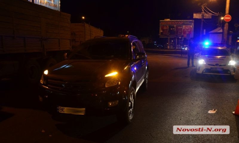 Пьяный водитель попал в ДТП в центре Николаева