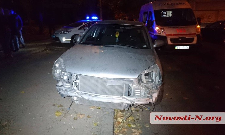 В центре Николаева девушка на «Опеле» протаранила «Киа» — пострадали два человека