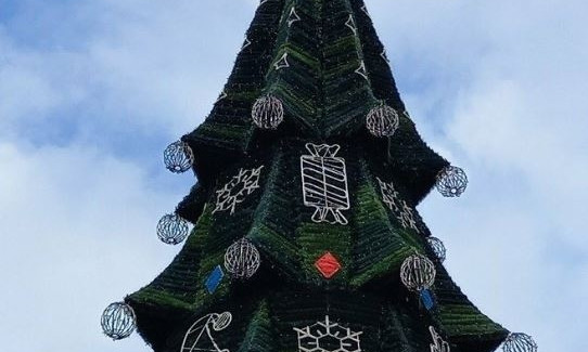 Николаевская елка стала лучшей в Украине