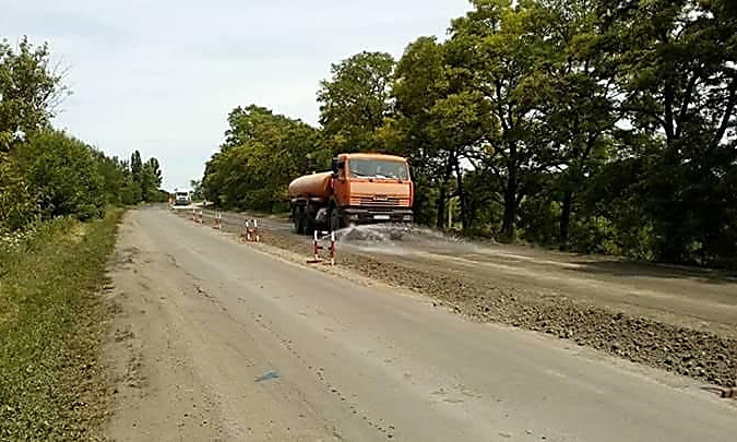В Службе автодорог Николаевщины рассказали, как проходит ремонт трассы Н-11