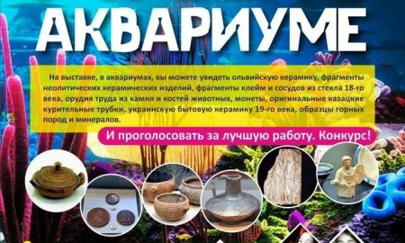 В Николаеве открылась выставка «Музей в аквариуме»