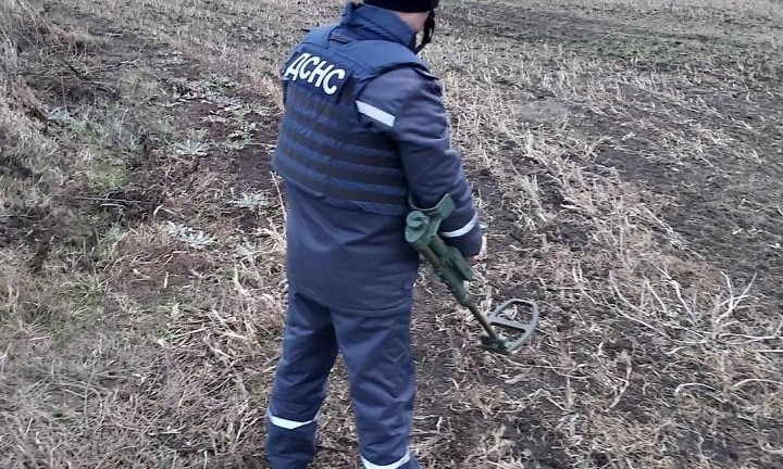 На Николаевщине уничтожили найденную винтовочную гранату