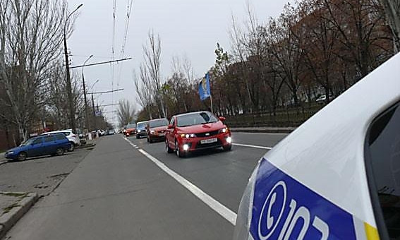 В Николаеве состоялся автопробег в память о погибших в ДТП