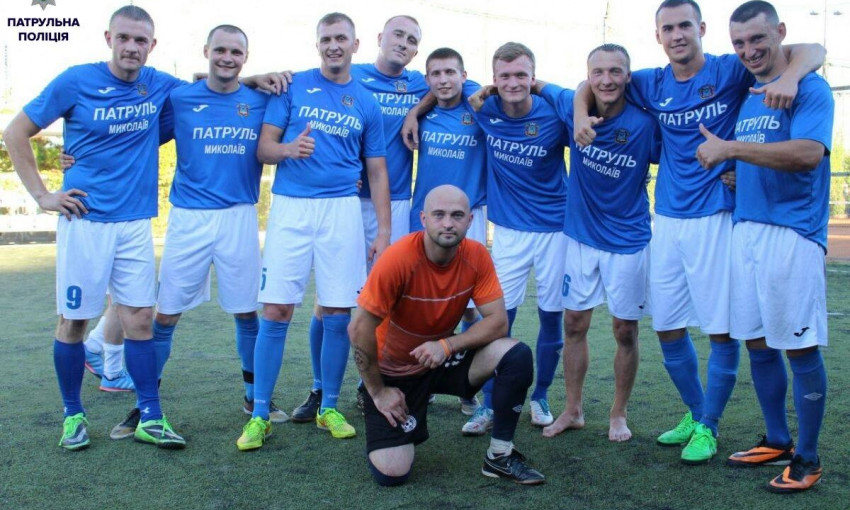 Николаевские полицейские показали себя в мини-футболе