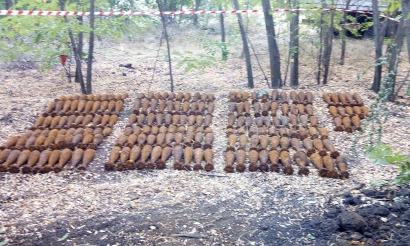 На Николаевщине пиротехники уничтожили 193 минометных мины