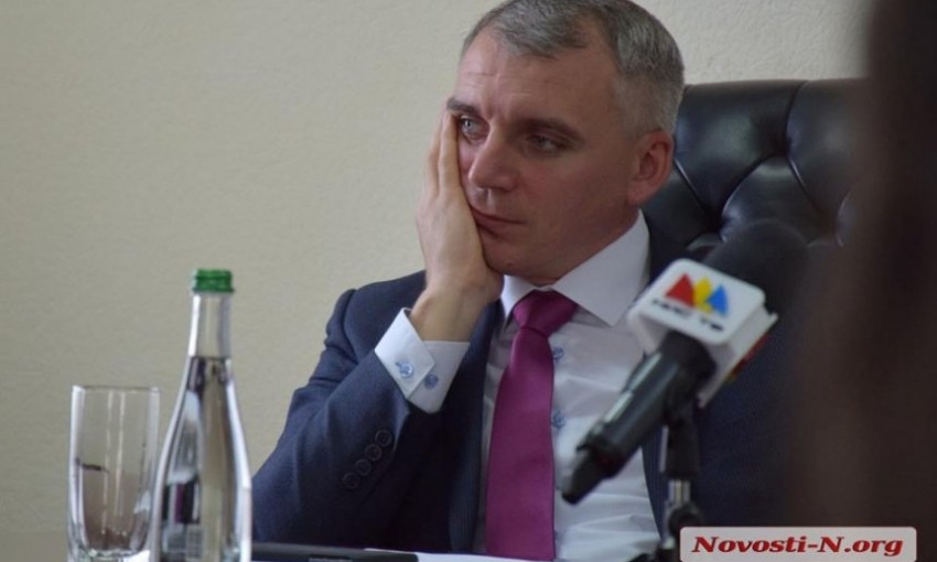 Мэр Сенкевич, накануне визита президента Зеленского в Николаев, ушел в отпуск