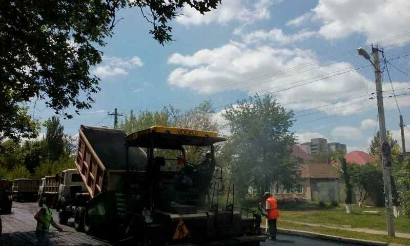 Закончен ремонт дороги по ул. 1-й Слободской