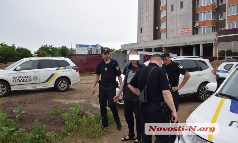 В Николаеве с погоней задержали киевских автоугонщиков
