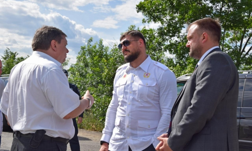 Губернатор Савченко и председатель облсовета Москаленко с проверкой посетили Кривоозерщину