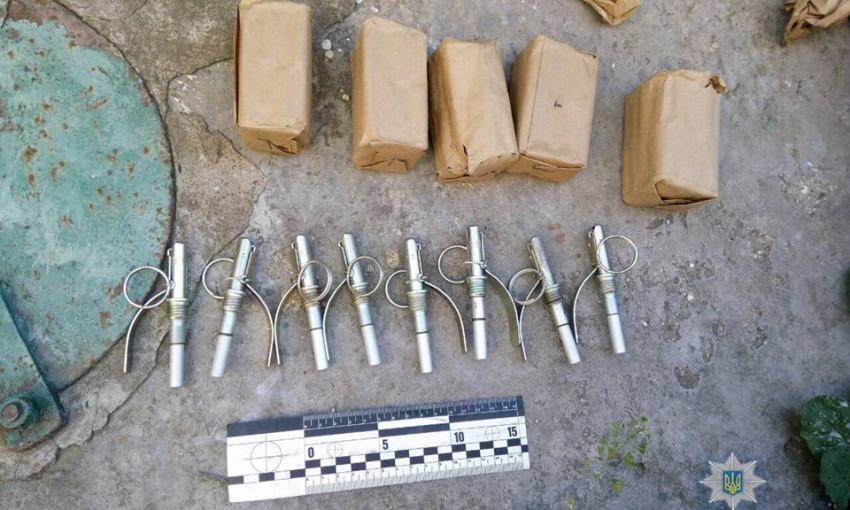 У мужчины нашли целый арсенал взрывчатки и боеприпасов