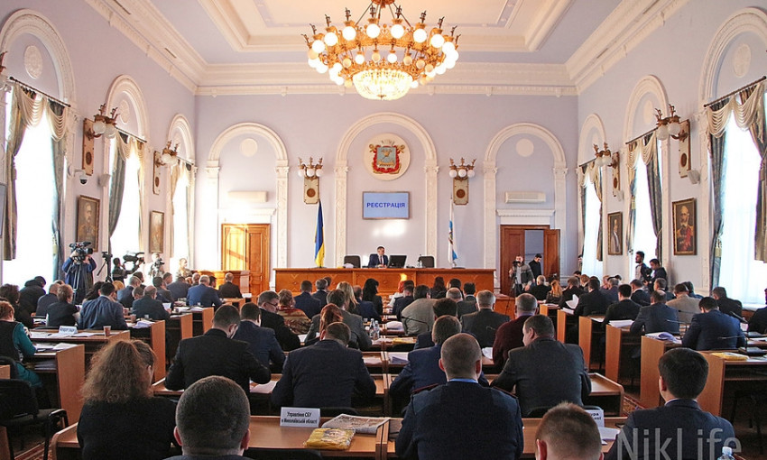 Депутаты Николаевского городского совета собрались на сессию решать земельные вопросы