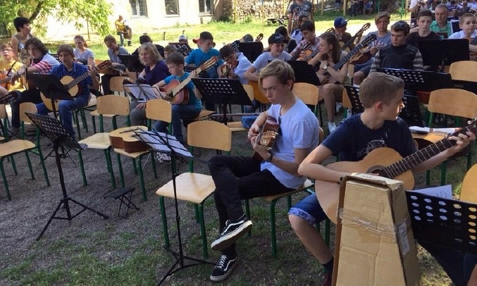 Звук 250 гитар: на день Европы в Николаеве собираются установить новый рекорд Украины