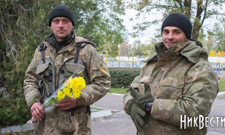 Из зоны АТО в Николаев вернулись бойцы 6 волны батальона «Феникс»