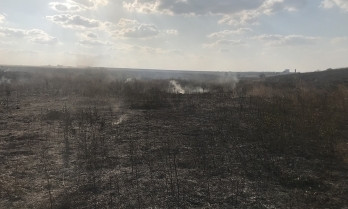 На Николаевщине за минувшие сутки горела сухая трава и мусор на площади 15 гектаров