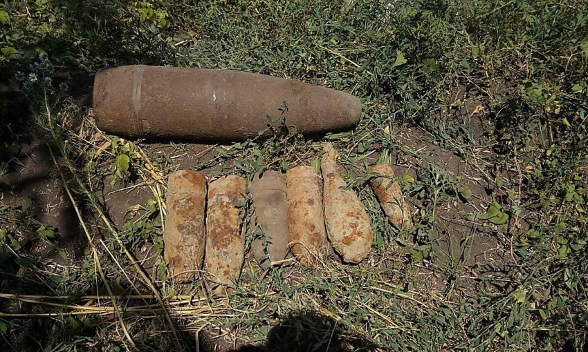 В Баштанском районе местные жители искали металлолом, а нашли – снаряды и мину