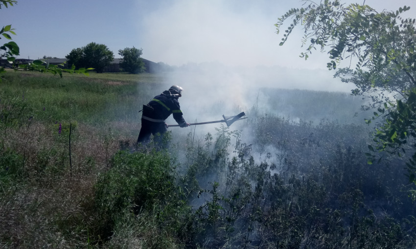 В Николаевской области небрежность граждан спровоцировала 14 пожаров на открытых территориях